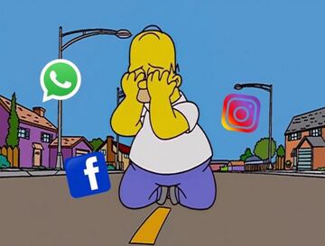 Los mejores memes de la caída de Facebook, WhatsApp e Instagram