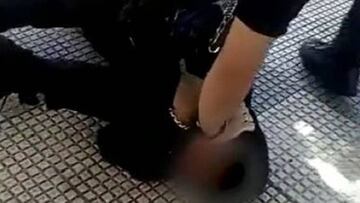 Un polic¨ªa en Burgos usa la t¨¦cnica George Floyd para reducir a un menor