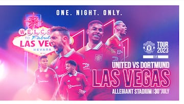 El United y el Dortmund se enfrentarán en Las Vegas