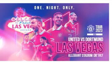 El United y el Dortmund se enfrentarán en Las Vegas