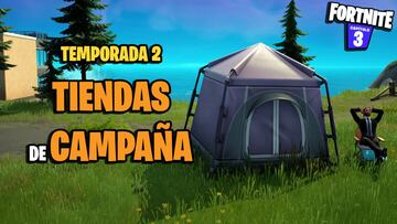 Tiendas de campa&ntilde;a en Fortnite: qu&eacute; son y d&oacute;nde encontrarlas