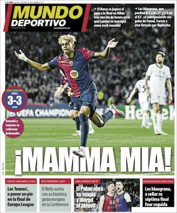 Las portadas elogian a Lamine
