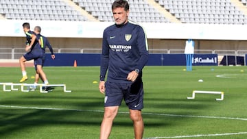 22/11/17 ENTRENAMIENTO DEL MALAGA 
 MICHEL