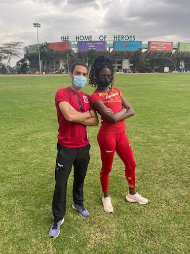 Tessy Ebosele, subcampeona del mundo de triple salto