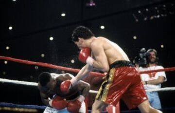 17 de marzo de 1990. Meldrick Taylor contra Julio César Chávez. Taylor iba ganando en la puntuación, pero a dos segundos del último round Chávez ganó por KO técnico.