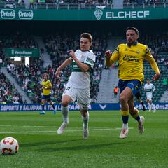 Elche 4 - 0 Las Palmas: resumen, resultado y goles