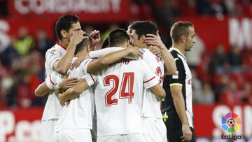 Sevilla 4- Cartagena 0: resumen, resultado y
goles del partido.