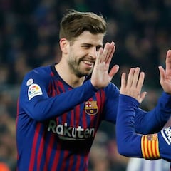 Messi, Piqué y Busquets persiguen la leyenda de Gainza