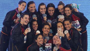 La Selección femenina de waterpolo.