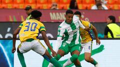 Partido entre Atlético Nacional y Atlético Huila en el estadio Atanasio Girardot, por la sexta fecha de la Liga BetPlay I-2023.