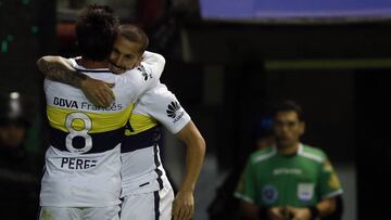 Buenos Aires, 20 de mayo 2017
Torneo Argentino
Boca Juniors vs Newell`s All Boys por la fecha 25 en el Estadio Alberto J Armando.
Festejo de gol Dario Benedetto de Boca Juniors
Foto Ortiz Gustavo