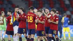 Resumen y goles del España vs Ucrania, semifinales del playoff del Europeo Sub-21