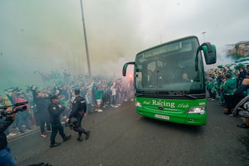 El racinguismo meter el 1-0 con el recibimiento que tiene previsto a sus jugadores. 
