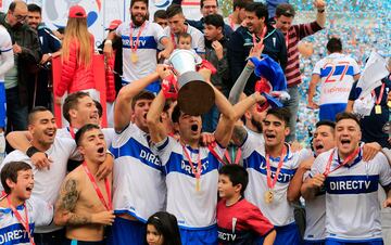 Los 13 títulos de Católica