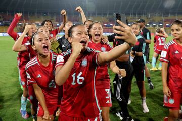 Nigeria y Colombia se enfrentaron por las semifinales del Mundial Femenino Sub 17 de la India en el Estadio Fatorda de Goa.