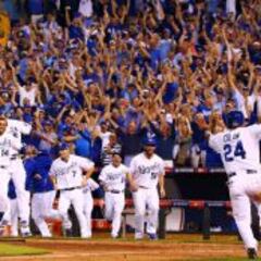 Los Kansas City Royals en el camino de las baldosas amarillas