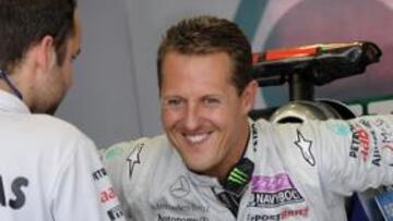 Schumacher cumple veinte años en la F-1