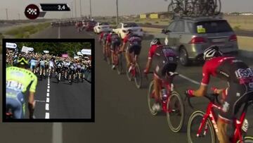 El Trek sí que arropa a Contador... no como el Tinkoff