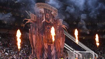 Portocolo during the quarterfinals second leg match between Monterrey and Inter Miami as part of the CONCACAF Champions Cup 2024, at BBVA Bancomer Stadium on April 10, 2024 in Monterrey, Nuevo Leon Mexico.