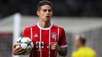 James Rodr&iacute;guez y las cinco marcas que super&oacute; en esta temporada 