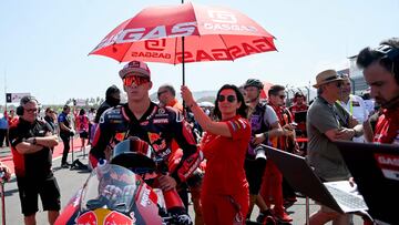 Pedro Acosta en la parrilla de Indonesia.