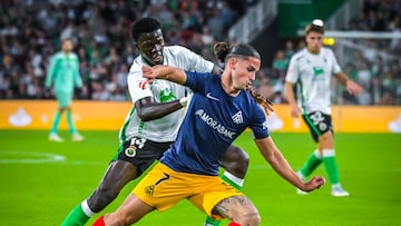 Álex Calvo hizo el gol de la victoria del equipo pirenaico.