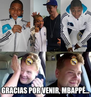 Los memes más divertidos del fichaje de Mbappé por el Real Madrid