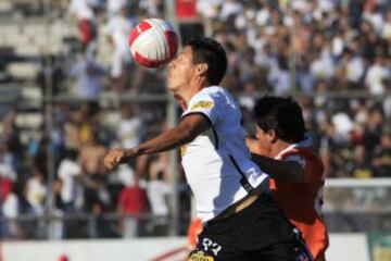 El defensa Nelson Cabrera jugó 38 partidos y anotó un gol por Colo Colo en 2009 y luego en 2011.