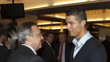 Florentino, con Cristiano.