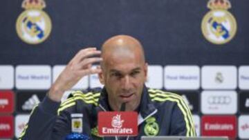 Zidane: "No vamos a arriesgar con Bale, no lo quiero al 80%"