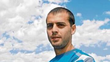 <b>GRAN MOMENTO. </b>Juanma fue uno de los mejores del conjunto granota frente al Villarreal.