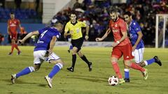 Benzema durante un encuentro entre el Madrid y el Melilla