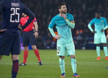 Messi and co. have a lot of thinking to do ahead of the PSG second leg.