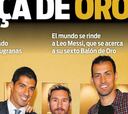 Oro en Barcelona: Bota para Suárez, Balón para Messi