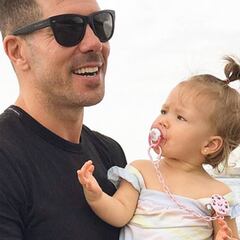 El particular modo de Simeone para reunir a sus hijos