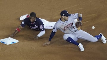 Zack Greinke se encarg&oacute; de maniatar a la ofensiva de Nationals y ayud&oacute; a que Astros consiguieran su primera victoria en el Cl&aacute;sico de Oto&ntilde;o.