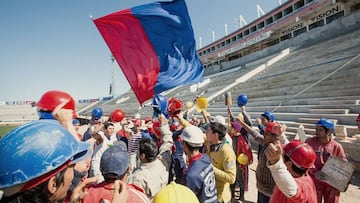 Los hinchas de Cerro Porteño construyen el nuevo estadio