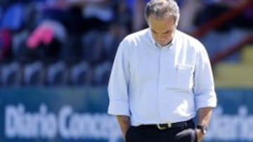 Lasarte no quedó conforme con el 2-2 ante Huachipato.