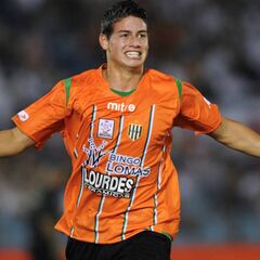 Se cumplen ocho años del debut de James en Primera División