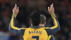 Alexis Sánchez iguala la mejor campaña goleadora de su carrera