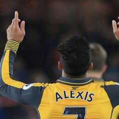 Alexis Sánchez iguala la mejor campaña goleadora de su carrera