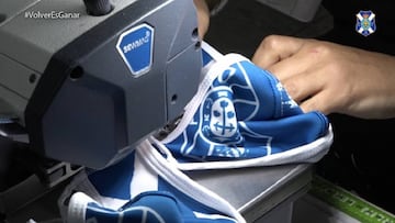 El Tenerife ya tiene a la venta sus mascarillas solidarias