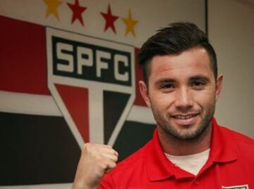 Eugenio Mena es el nuevo jugador de Sao Paulo.