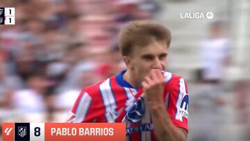 ¿Existen los milagros? El golazo de Barrios en el 92′ que engancha a LaLiga al Atleti