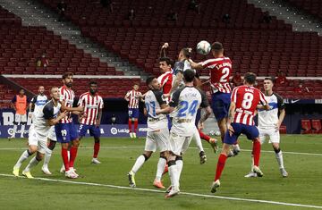 1-0. Saúl Ñíguez marcó el primer gol.