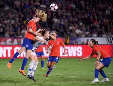 Las mejores imágenes del duelo de la Roja ante Estados Unidos