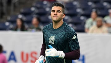 Julio Gonzalez of Mexico during the game between Mexico and Jamaica as part of the CONMEBOL Copa America USA 2024 group B, at NRG Stadium, on June 22, 2024 in Houston, Texas, United States.