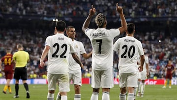 El Real Madrid-Roma no llegó al millón de telespectadores
