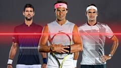 Nadal, Djokovic, Federer, Del Potro... las grandes raquetas irán al Mutua Madrid Open
