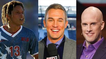 Cobi Jones, Taylor Twellman y Grant Wahl.